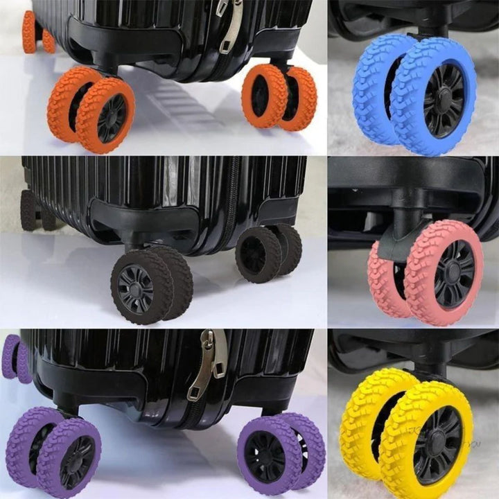 Luggage Wheel Protectors | 8 Pieces.