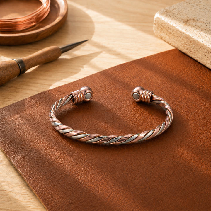Twine Copper Bracelet by Thandi & Maya