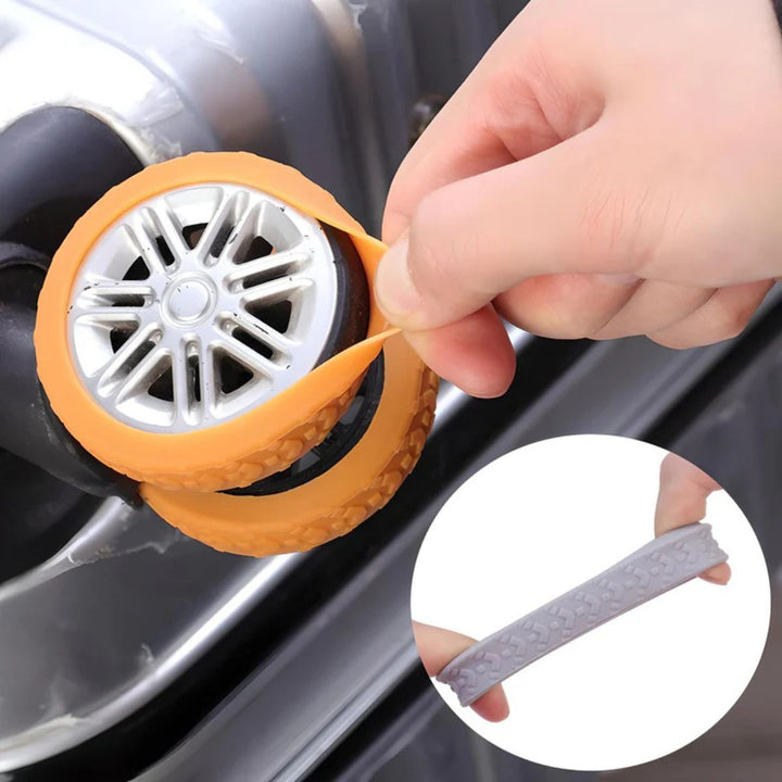 Luggage Wheel Protectors | 8 Pieces.