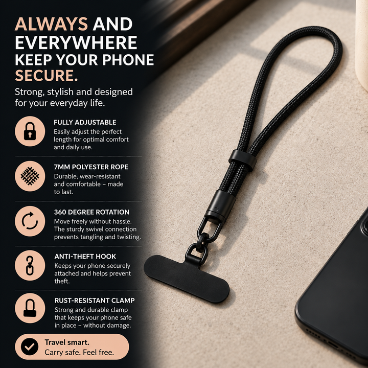 SafeGrip | Universal Phone Strap
