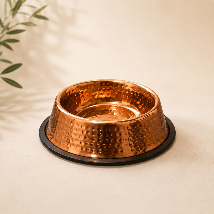 Copper Pet Bowl by Thandi & Maya