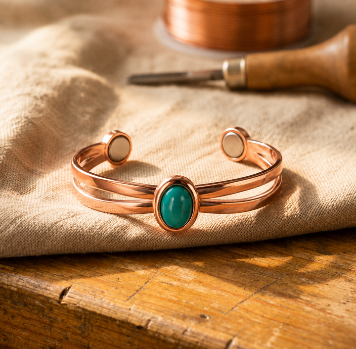 Opal Copper Bracelet by Thandi & Maya