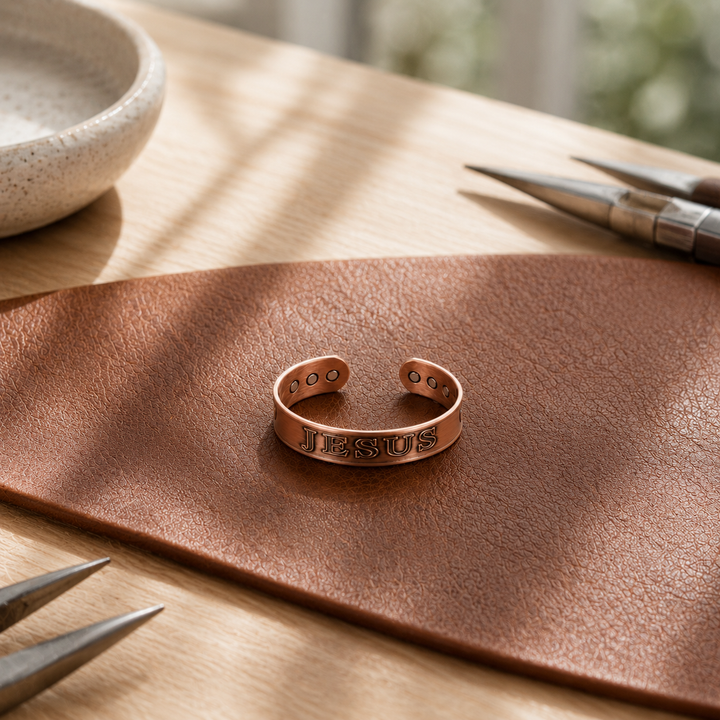 Grace Copper Ring by Thandi & Maya