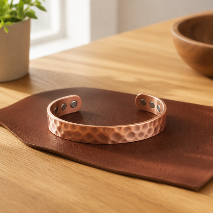 Lodestone Copper Bracelet by Thandi & Maya
