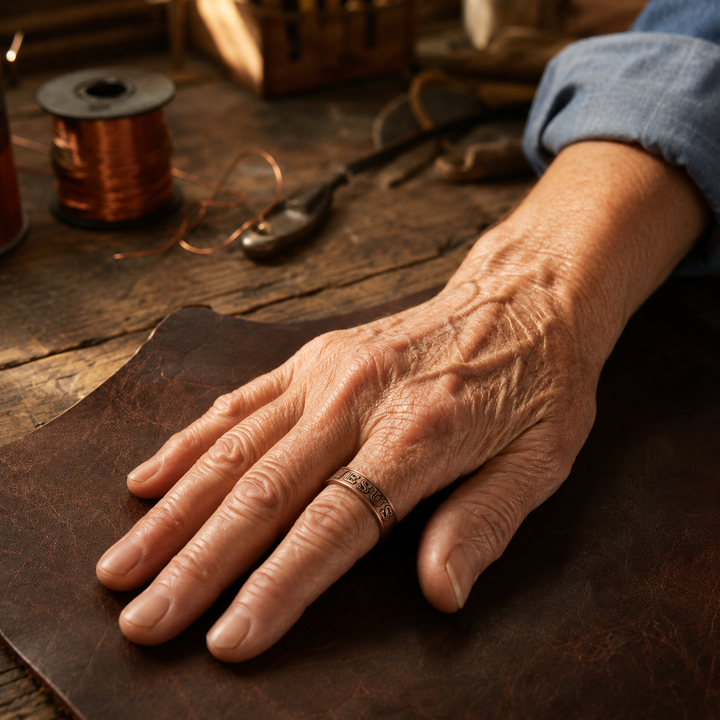Grace Copper Ring by Thandi & Maya