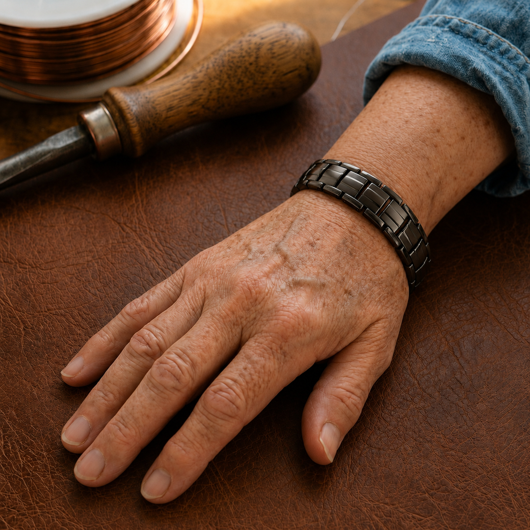 Ochre Men's Copper Bracelet by Thandi & Maya