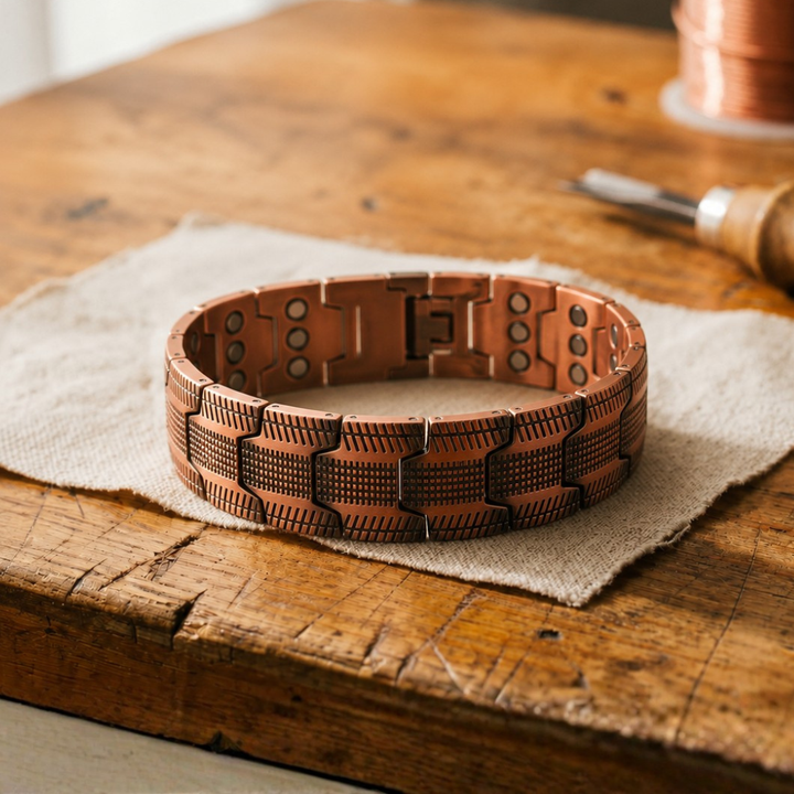 Crag Copper Bracelet by Thandi & Maya