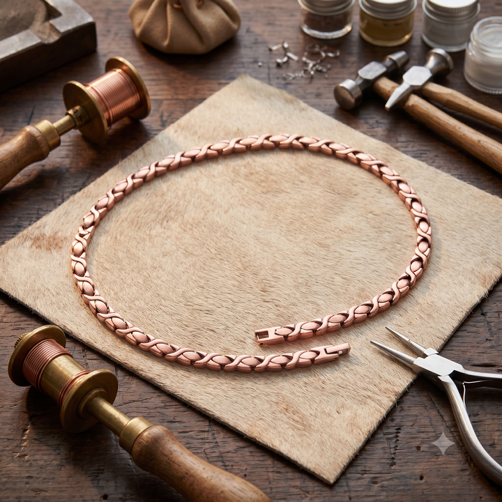 Cedar Copper Necklace by Thandi & Maya
