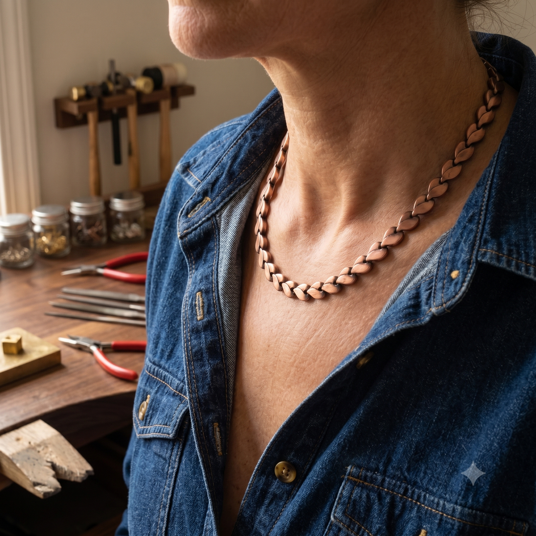 Briar Copper Necklace by Thandi & Maya