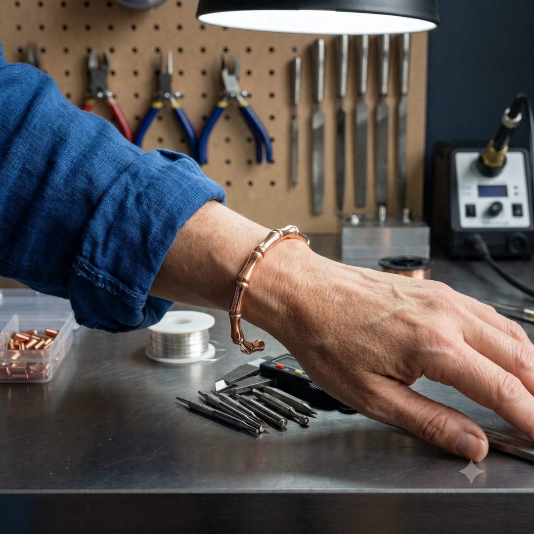 Grove Copper Bracelet by Thandi & Maya