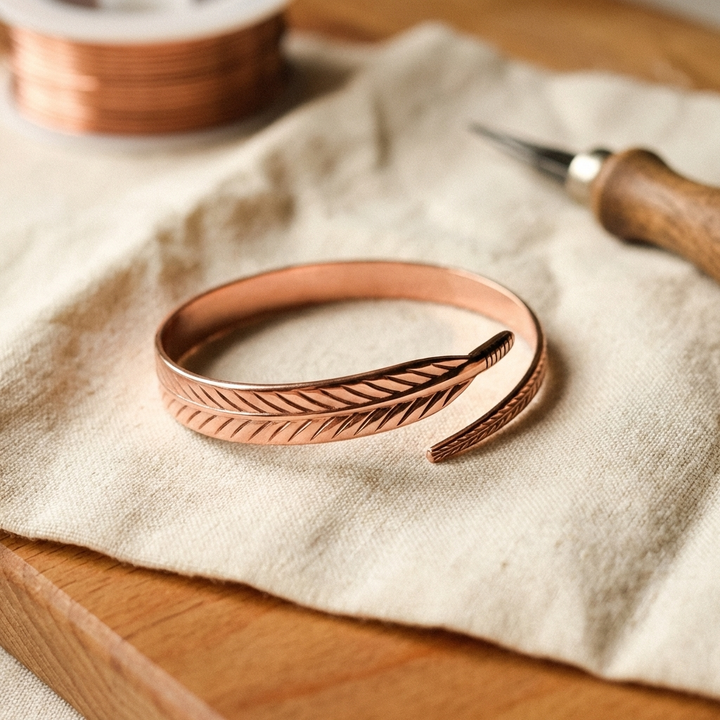 Root Copper Bracelet by Thandi & Maya