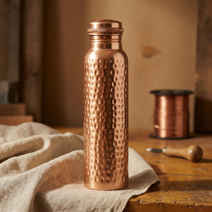 Pure Copper Water Bottle by Thandi & Maya