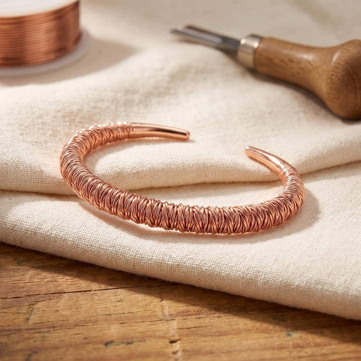 Fjord Copper Bracelet by Thandi & Maya