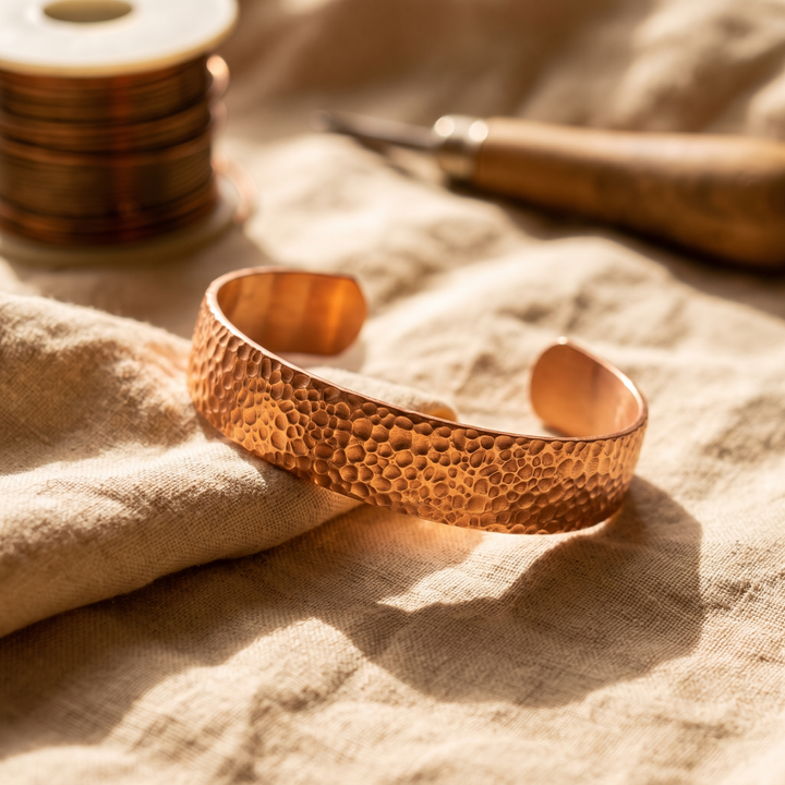 Moon Copper Bracelet by Thandi & Maya